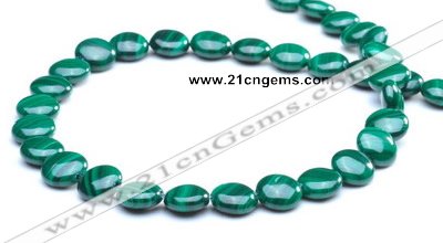 CMN25 A grade 4*8mm coin shape natural malachite beads Wholesale