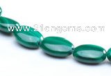 CMN26 A grade 8*10mm oval shape natural malachite beads