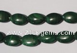 CMN270 15.5 inches 8*12mm oval natural malachite beads wholesale