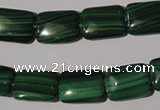 CMN315 15.5 inches 12*16mm rectangle natural malachite beads wholesale