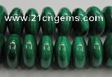 CMN401 15.5 inches 5*8mm rondelle natural malachite beads wholesale