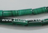 CMN410 15.5 inches 4*9mm tube natural malachite beads wholesale