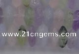 CMQ262 15.5 inches 5*12mm rondelle multicolor quartz beads