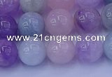 CMQ353 15.5 inches 10mm round mixed quartz beads wholesale