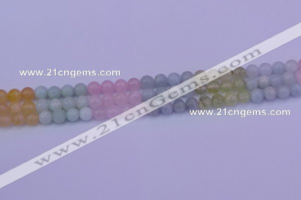 CMQ361 15.5 inches 6mm round rainbow quartz beads wholesale