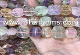 CMQ513 15.5 inches 13*18mm - 15*20mm nuggets colorfull quartz beads