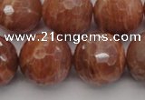 CMS1017 15.5 inches 16mm faceted round AA grade moonstone beads