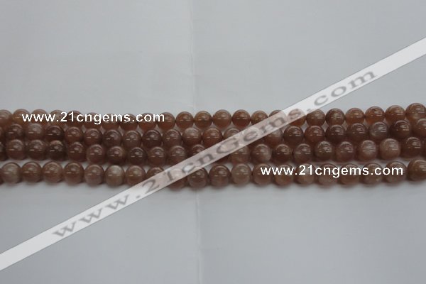 CMS1021 15.5 inches 6mm round AA grade moonstone gemstone beads