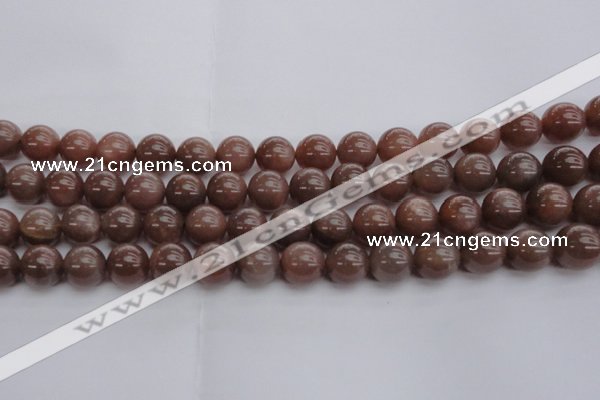 CMS1024 15.5 inches 12mm round AA grade moonstone gemstone beads