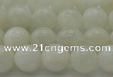 CMS1032 15.5 inches 8mm round A grade white moonstone beads