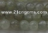 CMS1058 15.5 inches 8mm round grey moonstone beads wholesale