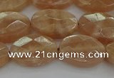 CMS1106 15.5 inches 12*16mm faceted oval moonstone gemstone beads