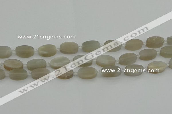 CMS1141 15.5 inches 12*20mm oval moonstone gemstone beads