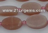 CMS1147 15.5 inches 12*20mm oval moonstone gemstone beads