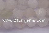 CMS1155 15.5 inches 10mm faceted nuggets white moonstone beads