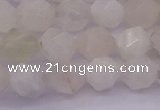 CMS1155 15.5 inches 10mm faceted nuggets white moonstone beads