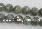 CMS125 15.5 inches 12mm faceted round moonstone gemstone beads