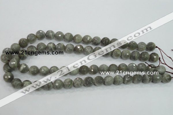 CMS125 15.5 inches 12mm faceted round moonstone gemstone beads