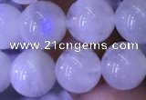 CMS1403 15.5 inches 10mm round white moonstone beads wholesale