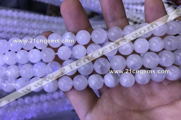 CMS1403 15.5 inches 10mm round white moonstone beads wholesale