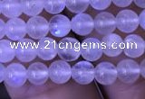 CMS1408 15.5 inches 4mm round white moonstone beads wholesale