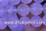 CMS1410 15.5 inches 8mm round white moonstone gemstone beads