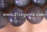 CMS1423 15.5 inches 10mm round black moonstone beads wholesale