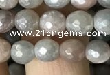 CMS1456 15.5 inches 6mm faceted round AB-color moonstone beads