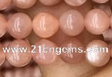 CMS1475 15.5 inches 6mm round moonstone beads wholesale