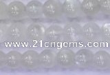 CMS1485 15.5 inches 4mm round white moonstone beads wholesale