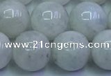 CMS1493 15.5 inches 12mm round white moonstone beads wholesale
