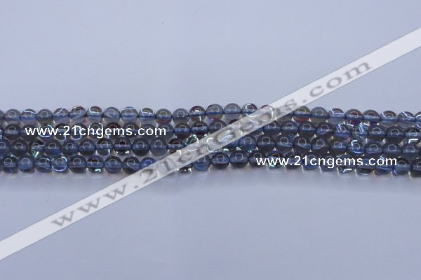 CMS1511 15.5 inches 6mm round synthetic moonstone beads wholesale