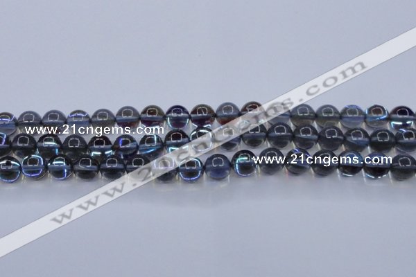 CMS1513 15.5 inches 10mm round synthetic moonstone beads wholesale