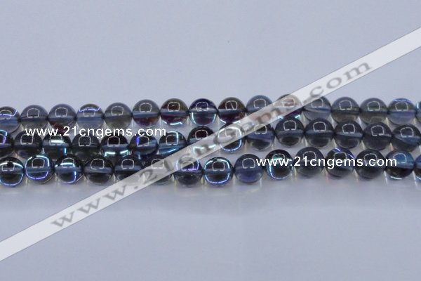 CMS1514 15.5 inches 12mm round synthetic moonstone beads wholesale