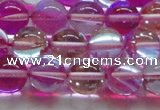 CMS1544 15.5 inches 12mm round synthetic moonstone beads wholesale