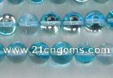 CMS1552 15.5 inches 8mm round synthetic moonstone beads wholesale