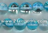 CMS1554 15.5 inches 12mm round synthetic moonstone beads wholesale