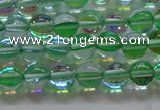 CMS1601 15.5 inches 6mm round synthetic moonstone beads wholesale