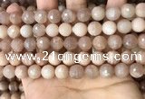 CMS1680 15.5 inches 10mm faceted round moonstone beads wholesale