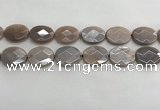 CMS1803 15.5 inches 18*25mm faceted oval AB-color moonstone beads