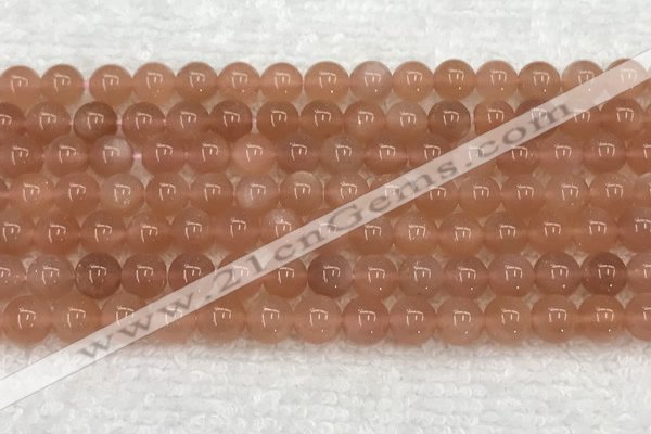 CMS1896 15.5 inches 8mm round moonstone gemstone beads