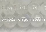 CMS1907 15.5 inches 8mm round white moonstone gemstone beads