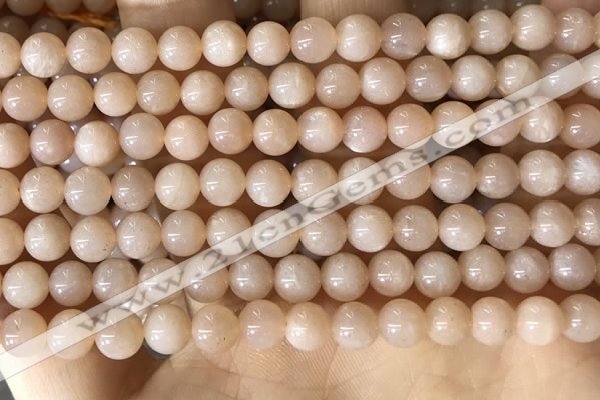 CMS1930 15.5 inches 6mm round moonstone beads wholesale