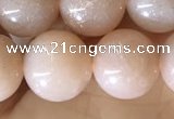 CMS1932 15.5 inches 10mm round moonstone beads wholesale