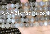 CMS1943 15.5 inches 10mm round grey moonstone beads wholesale