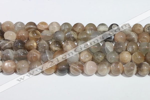 CMS2012 15.5 inches 10mm round moonstone gemstone beads