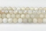 CMS2029 15.5 inches 10mm round white moonstone beads wholesale