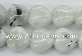 CMS214 15.5 inches 16*16mm heart moonstone gemstone beads wholesale