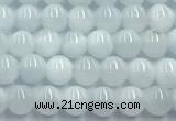 CMS2143 15 inches 4mm round blue moonstone beads