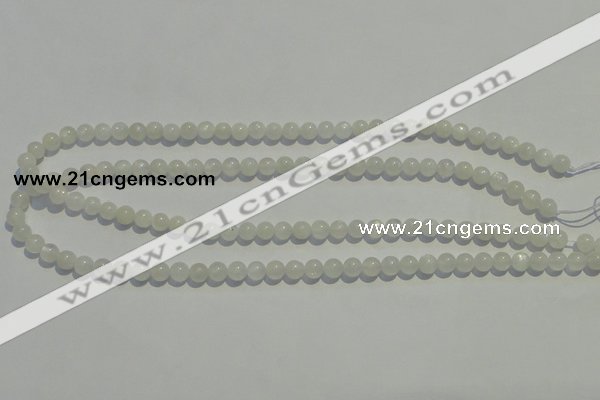 CMS250 15.5 inches 6mm round natural moonstone gemstone beads